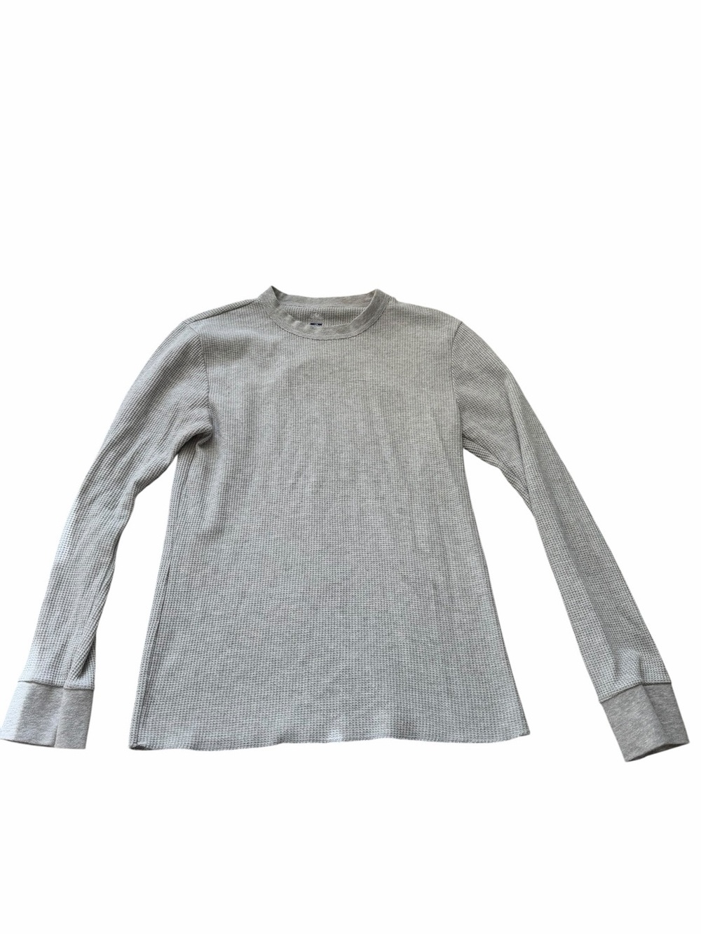 Fruit of the Loom Light Gray Waffle Knit Thermal shirt